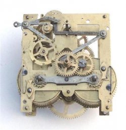=== Regulateur uurwerk = Mauthe = oud === 10149