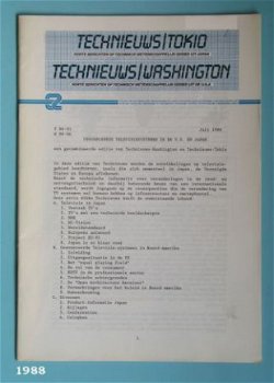 [1988] Technieuws/Tokio/Washington, Min.EZ - 1