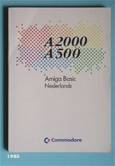 [1985] A2000 A500 Amiga Basic NL, Commodore