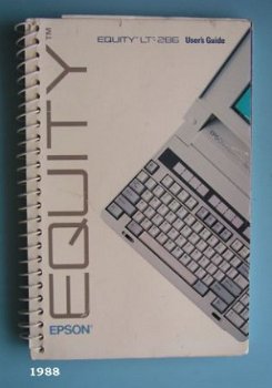 [1988] Epson Equity LT-286 user’s Guide, Epson - 1