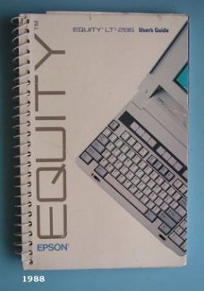 [1988] Epson Equity LT-286 user’s Guide, Epson