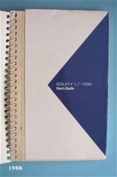 [1988] Epson Equity LT-286 user’s Guide, Epson - 2