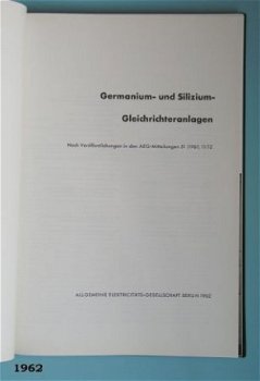 [1962] Ge- und Si Gleichrichteranlagen, AEG - 2