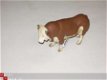 Koe. Stier bruin/wit. van Schleich. - 1 - Thumbnail