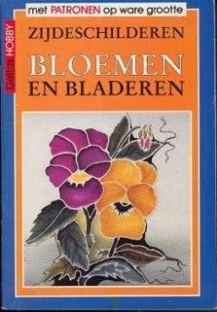 Zijdeschilderen bloemen en bladeren - 1