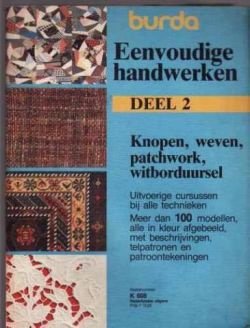 Burda eenvoudige handwerken deel 2, K608, - 1