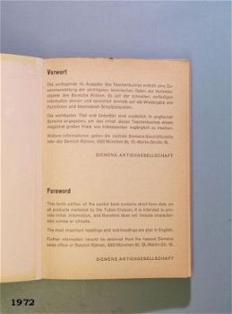 [1972] Taschenbuch, Bereich Röhren, Siemens - 2