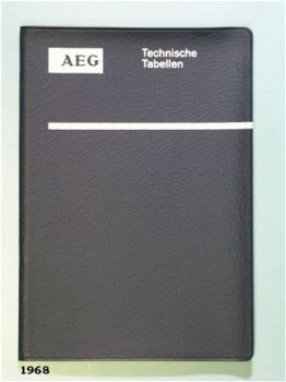 [1966] Taschenbuch, Technische Tabellen, AEG - 1