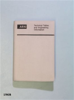 [1968] Pocketbook, Technical Tables and Engineering Informat - 1