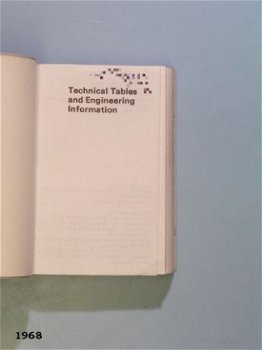 [1968] Pocketbook, Technical Tables and Engineering Informat - 2