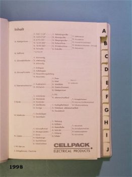 [1998] Electric Products, Cable Accessories Katalog, Cellpac - 2