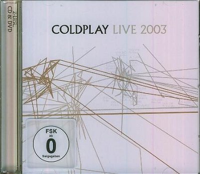 CD Coldplay 2003 Live - 1