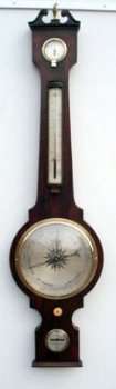 Banjobarometer met Duitse tekst - 1