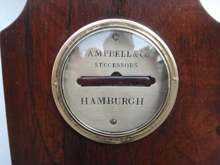 Banjobarometer met Duitse tekst - 1