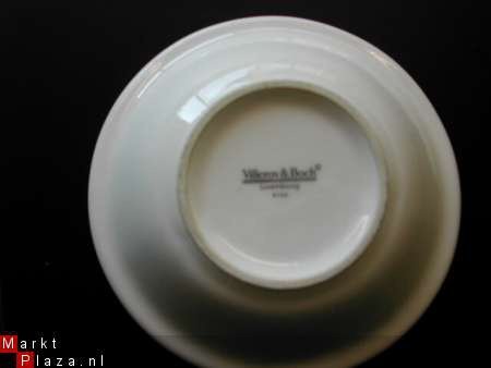 oud Villeroy & Boch schaaltje wit nr 0126 doorsnee 12½ cm - 1