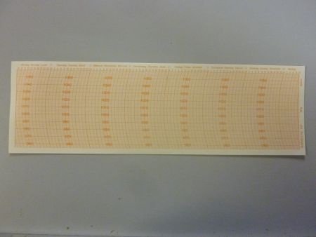 Barograafpapier 107 - 1