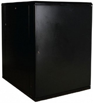 22U 19inch serverkast patchkast serverrack glazen voordeur 800x1000x1200 mm - 2