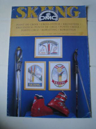 Borduurpatroon DMC skieen - Afbeelding 2