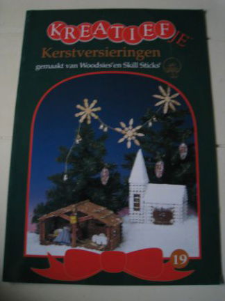 Kerstversieringen - Woodsies en Skill Sticks - nr. 1
