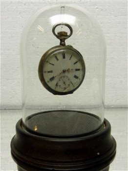Glazen horloge stolp 1 - 1
