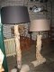 Mooie lampen van oud hout, boomstronk, koffiehout, boomstam - 4 - Thumbnail