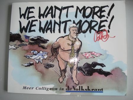 We want more! We want more! Meer Collignon in de Volkskrant - 1