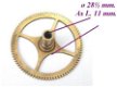 === Uurrad Franse pendule / regulateur = oud === 10513 - 2 - Thumbnail