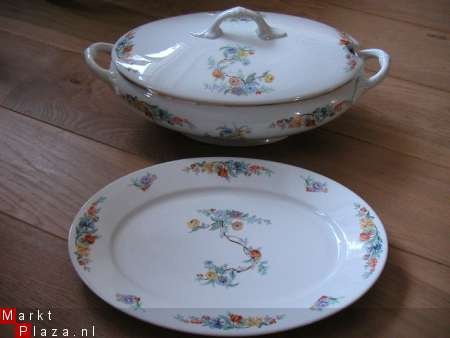 Schaal en terrine van Thun Bohemia Ba1b - 2