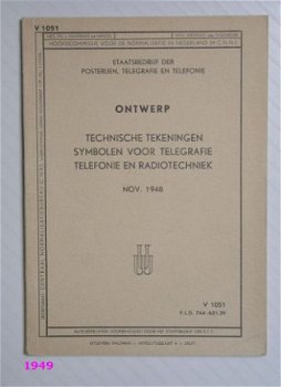 [1948] PTT-ontwerp V1051 Technische tekeningen, CNB - 1