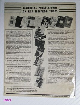 [1952] RCA Receiving Tubes Techn publication, RCA - 3