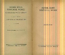 Ibsen, Henrik; Sämtliche Werke, 1, 2 en 3