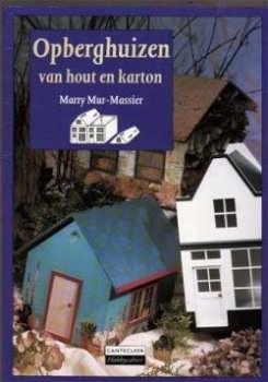 Opberghuizen van hout en karton, Marry Mur-Massier, - 1