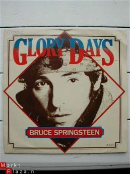 45 toeren plaatje Bruce Springsteen Glory Days 1984/85 - 1
