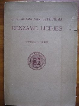 Eenzame liedjes - C.S. Adama van Scheltema - 1