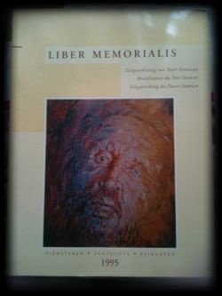 Liber memorialis, zaligverklaring van Pater Damiaan, - 1