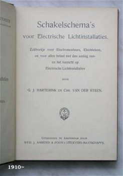 [1910~ ]Schakelschema's voor Electrische Lichtinstallaties, - 2