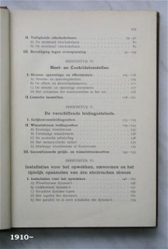 [1910~ ]Schakelschema's voor Electrische Lichtinstallaties, - 4