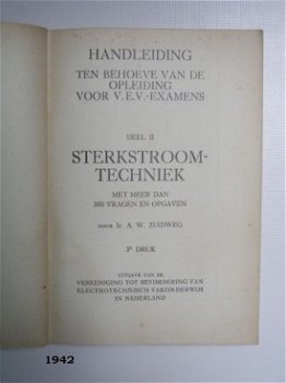 [1942] Sterkstroomtechniek Deel II, Zuidweg, VEV - 2