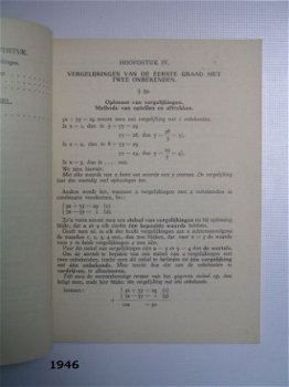 [1946] Algebra, Nieuwe N.O.-Serie, Suzenaar, Kluwer - 3