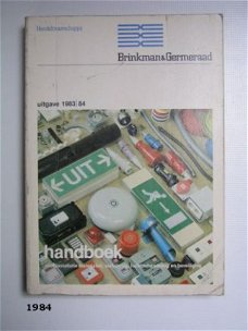 [1983] Catalogus, Brinkman&Germeraad Handelsmij. Velp