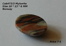 Cab #73-3 Cabochon Myloniet Mylonite