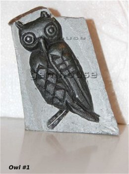 #1 Steatite soapstone Owl Speksteen Uil - 1