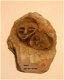 #2 Steatite soapstone modern face Speksteen - 1 - Thumbnail