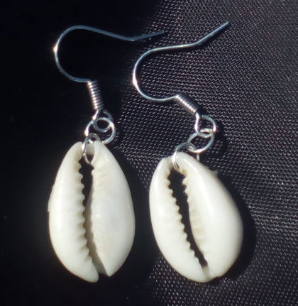 handgemaakte cowrie, cowry shell oorbellen - nieuw - Afbeelding 2