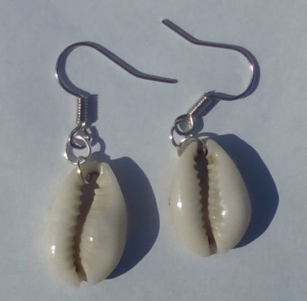 handgemaakte cowrie, cowry shell oorbellen - nieuw - Afbeelding 4