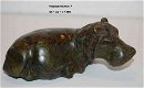 Stenen Hippopotamus 7 Nijlpaard - 1 - Thumbnail