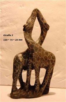 Steatite Soapstone Speksteen Giraffe 2 - 1