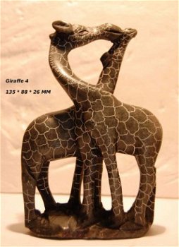 Steatite Soapstone Speksteen Giraffe 4 - 1