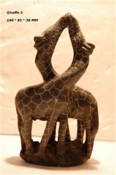 Steatite Soapstone Speksteen Giraffe 5 - 1