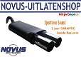 Novus Sportuitlaat Astra F met Styling 2x 90mm - 1 - Thumbnail